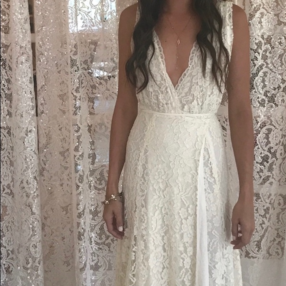 Reformation Lace Dress